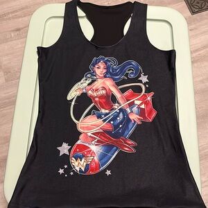 Wonder Woman Tank - 88%Polyester, 12%Spandex